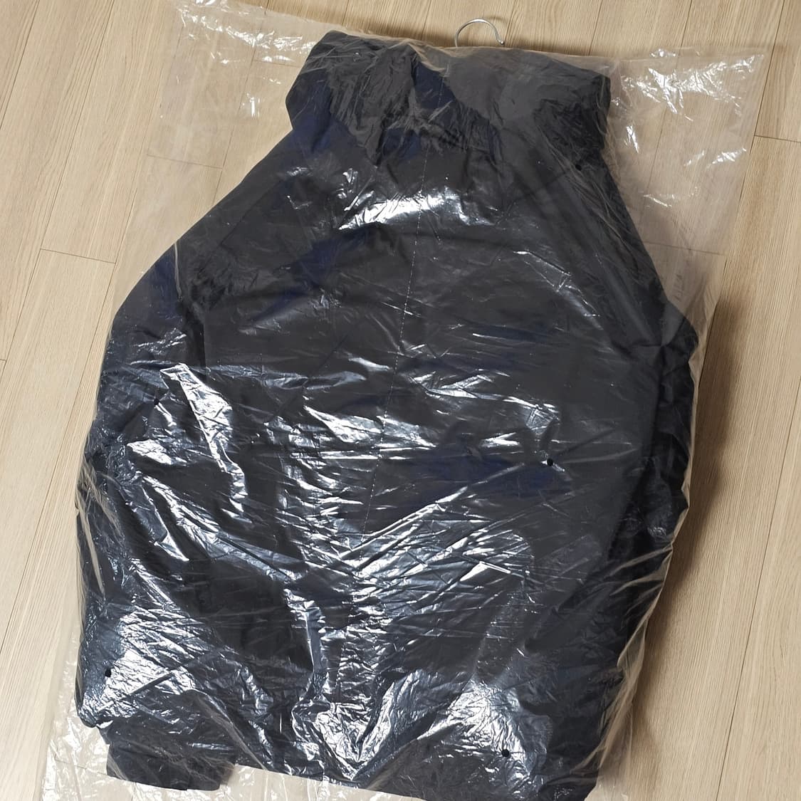 M 새제품) GU 지유 웜패디드 파카 패딩 점퍼 블랙 체감 L 100 상품이미지5