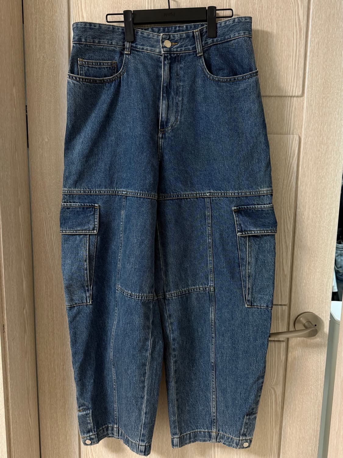 솔리드옴므 카고데님 팬츠 48 상품이미지1