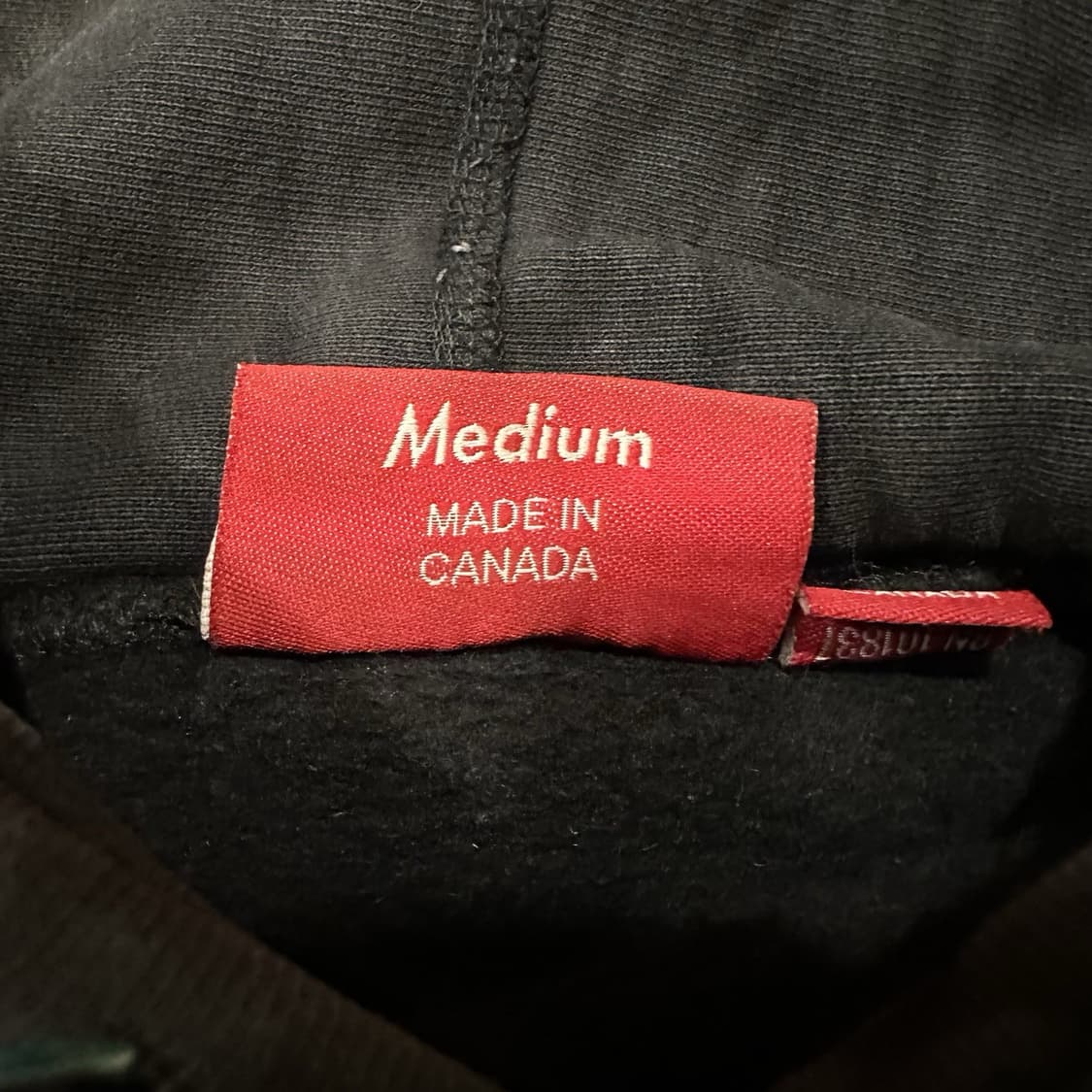 14FW 슈프림 X 러프 라이더스 풀오버 후드티 블랙 상품이미지6