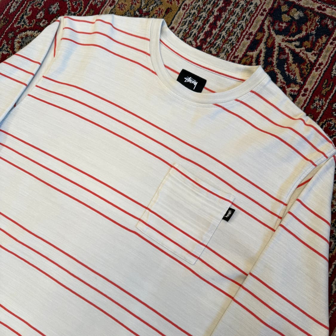 스투시 스트라이프 포켓 롱슬리브 [ 105-110 ] 상품이미지2