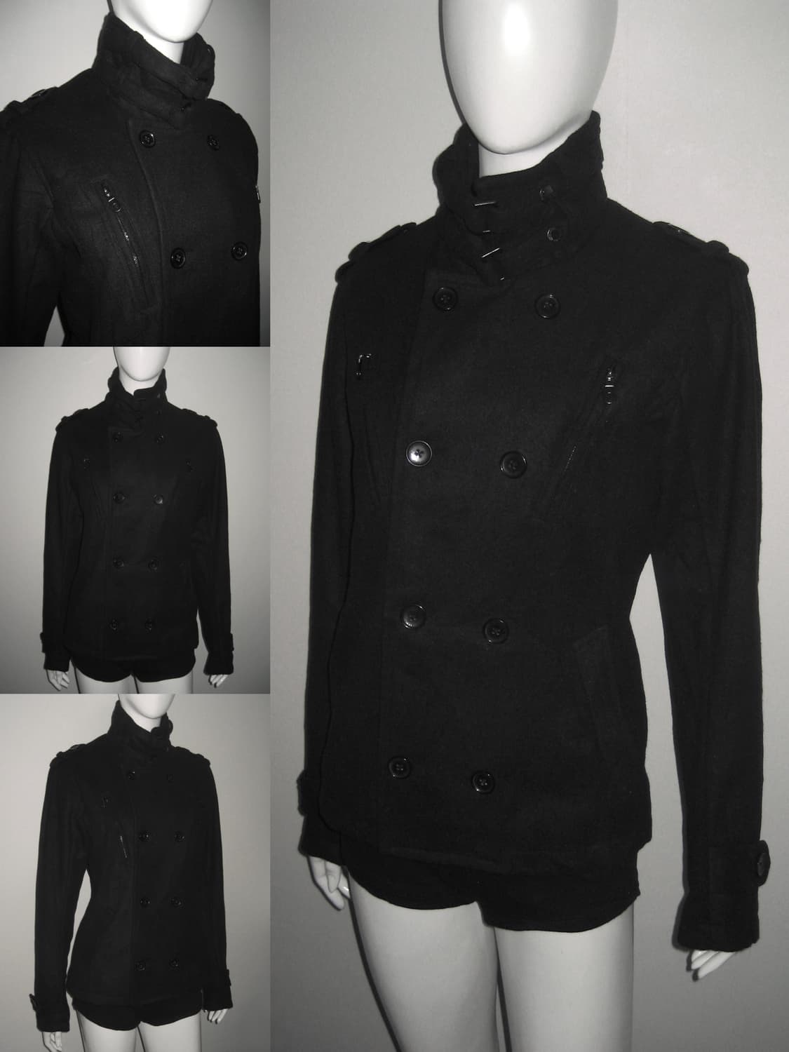 In the attic 인더아틱 하이넥 버클 자켓 상품이미지1