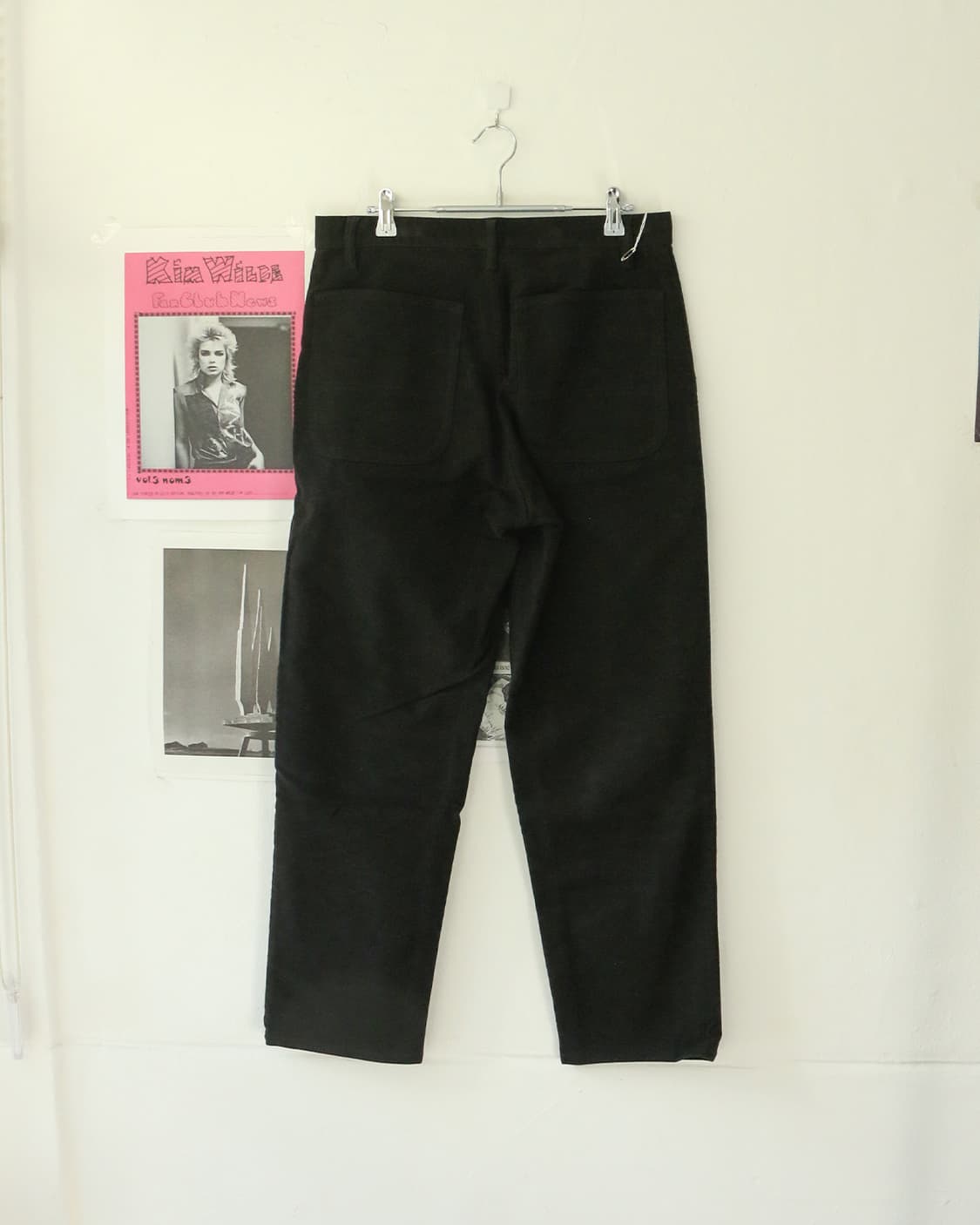 꼼데 가르송 옴므 플러스 블랙 코튼 팬츠 상품이미지5