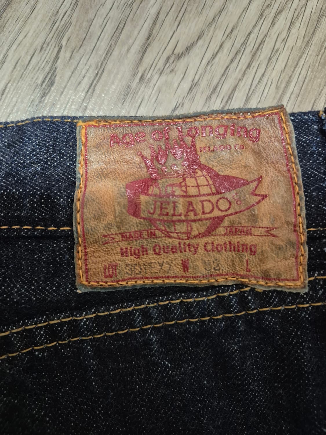 제라도 301exx 블랙테그 32사이즈 상품이미지5