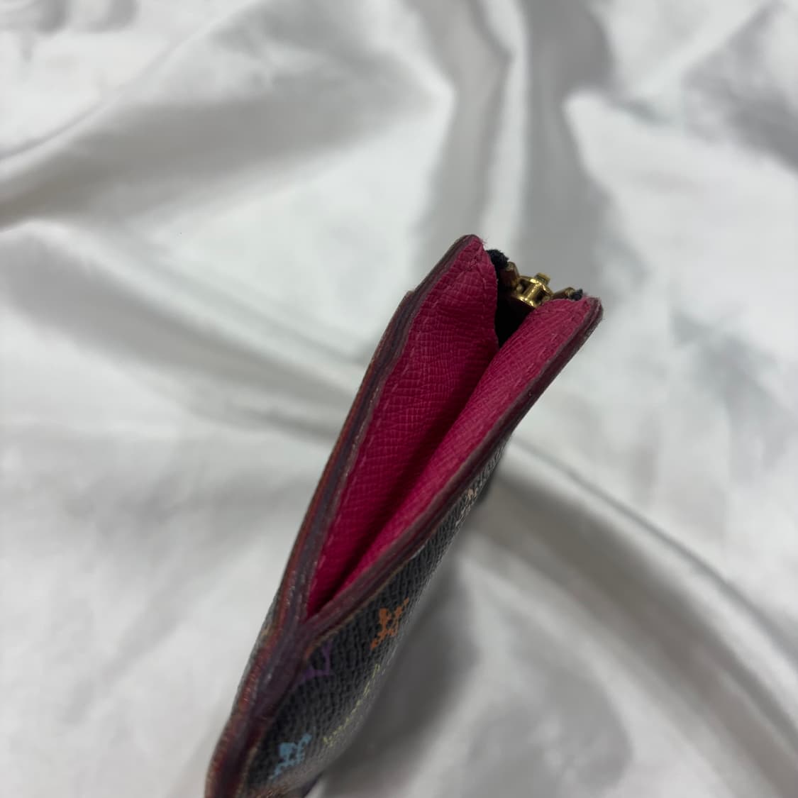 빈티지 루이비통 무라카미 멀티컬러 키체인 카드 지갑 상품이미지7