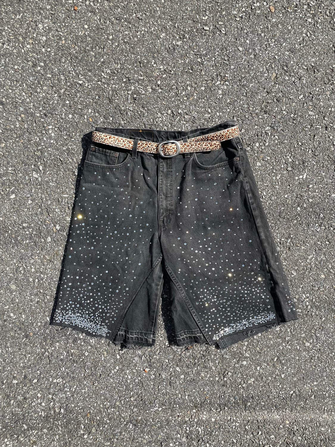 Vintage Levi’s 550 rhinestone 버뮤다 쇼츠 상품이미지1