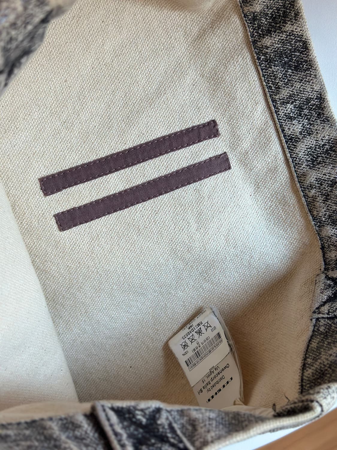 릭오웬스 패치워크 숄더백 상품이미지6