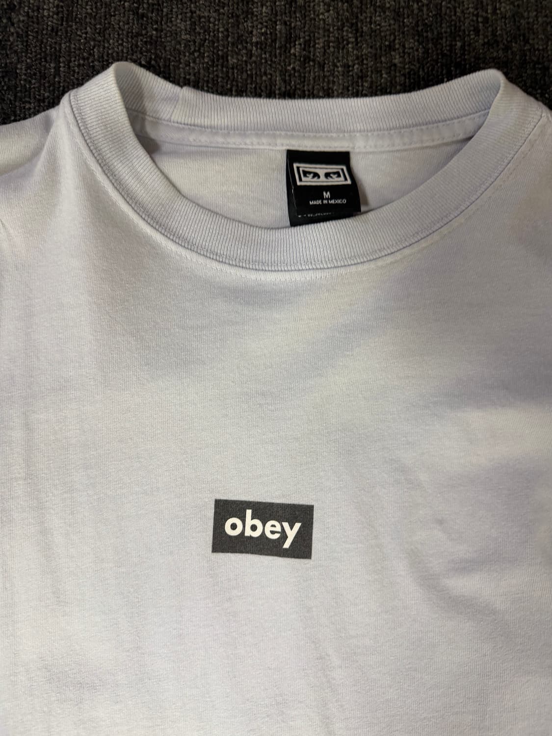 Obey 블랙 바 로고 티셔츠  상품이미지3
