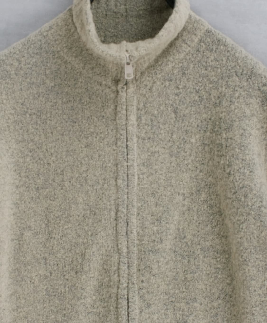 울 니트 후드집업 상품이미지2