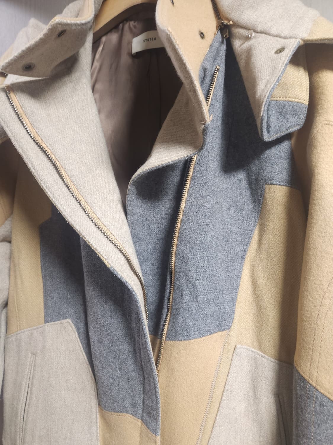 한섬 시스템 캐시미어 함유 롱코트, 82-94-160 상품이미지3