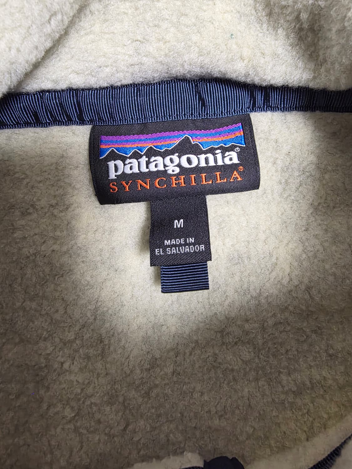 파타고니아 신칠라 라이트웨이트 오트밀 맨 M 상품이미지2