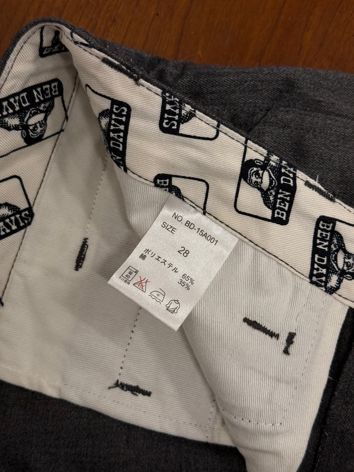 30) Ben Davis Charcoal Gray Work Pants 상품이미지9