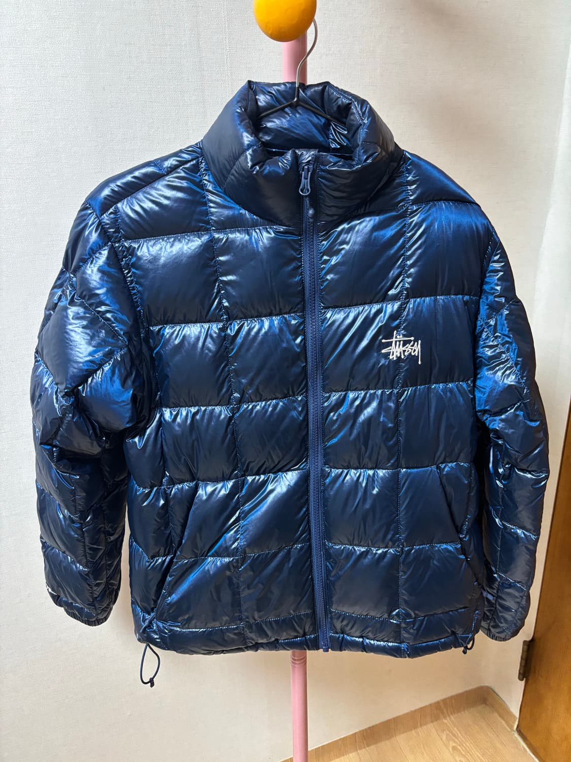 스투시 미드웨이트 퍼퍼 로얄 블루 경량패딩 상품이미지1