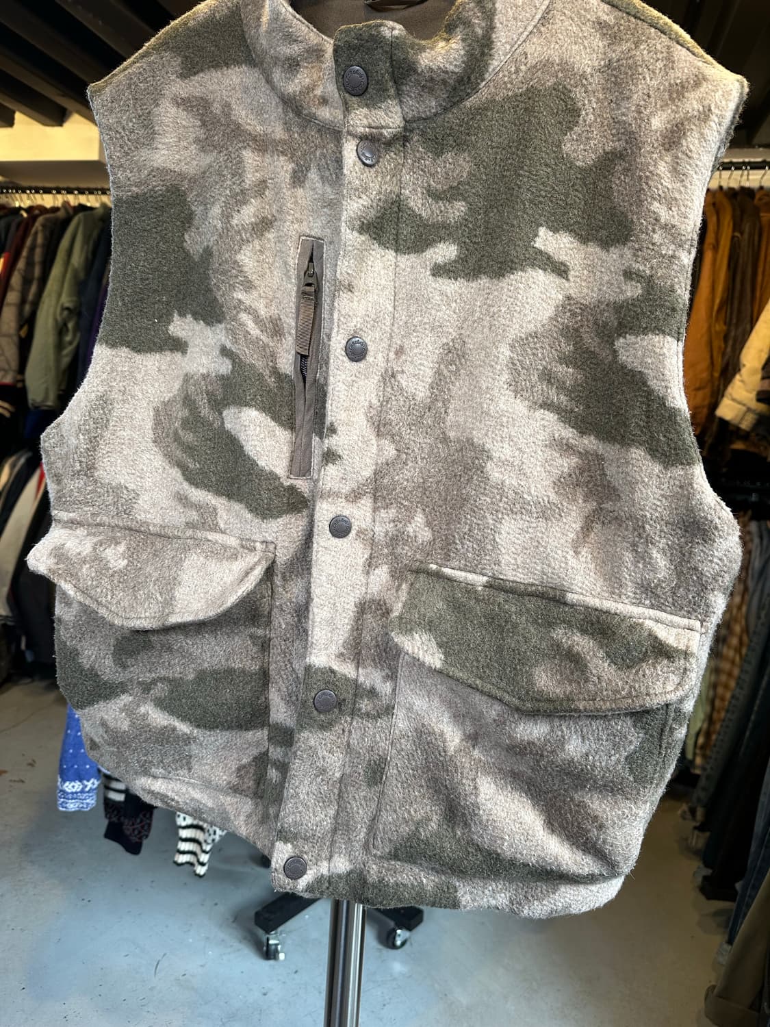 카벨라스 Cabelas 헤비 울 카모 베스트 상품이미지4