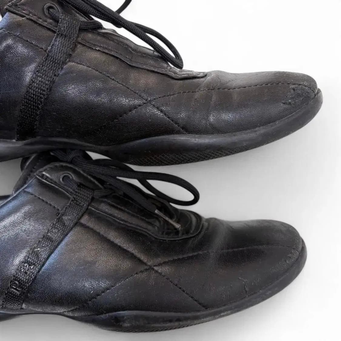 프라다 스포츠 아카이브 레더 스니커즈 여성 상품이미지6