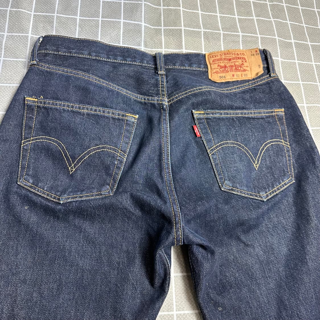 리바이스 501XX 진청 데님팬츠 32/34 상품이미지3