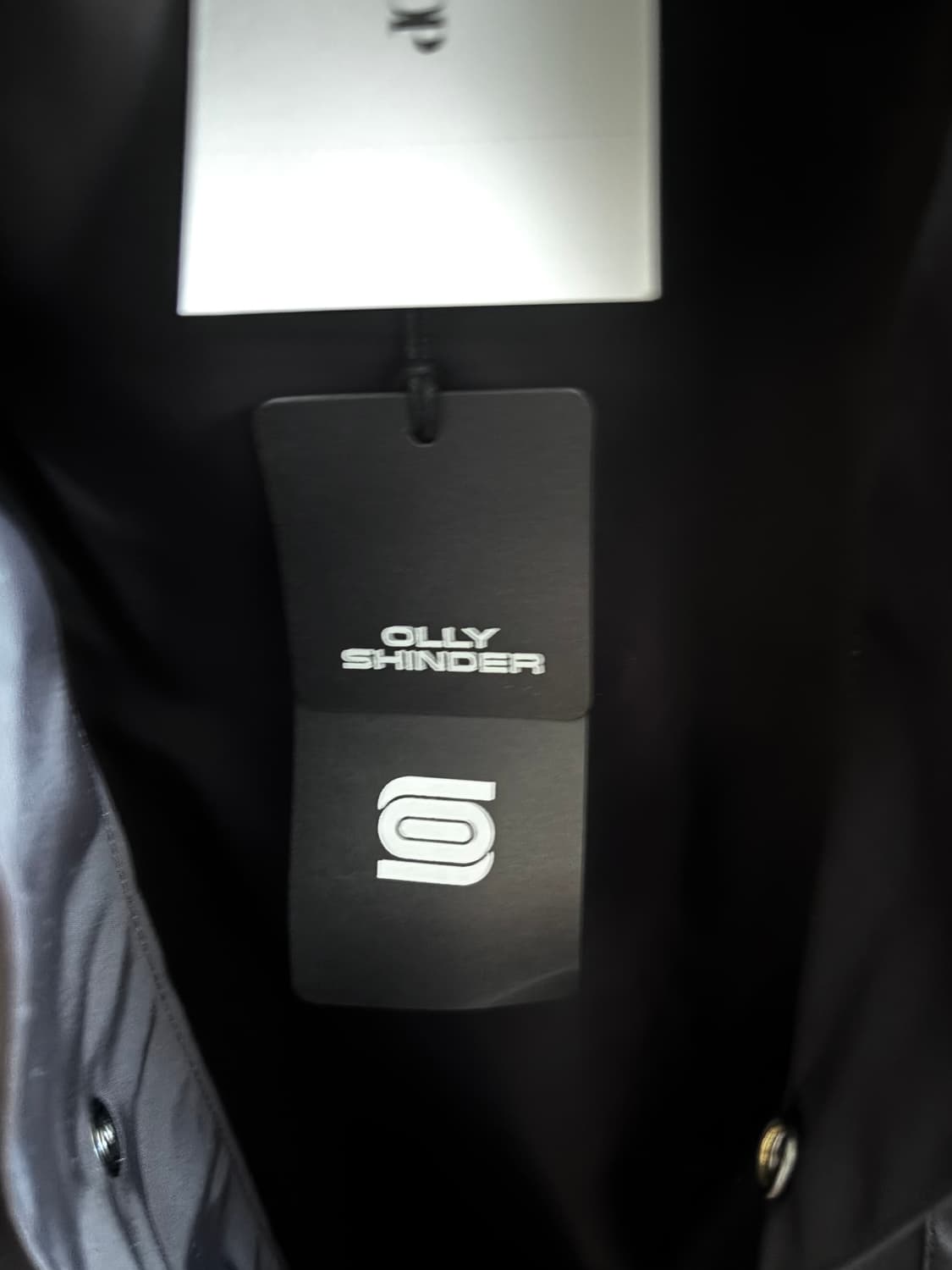 [S] OLLY SHINDER 월드 서비스 자켓 블랙 24SS 상품이미지7