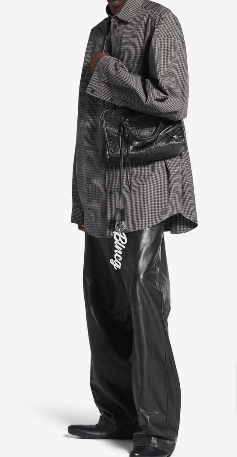 [새상품급 정품] 발렌시아가 르 시티 모터백 스몰 블랙 상품이미지9