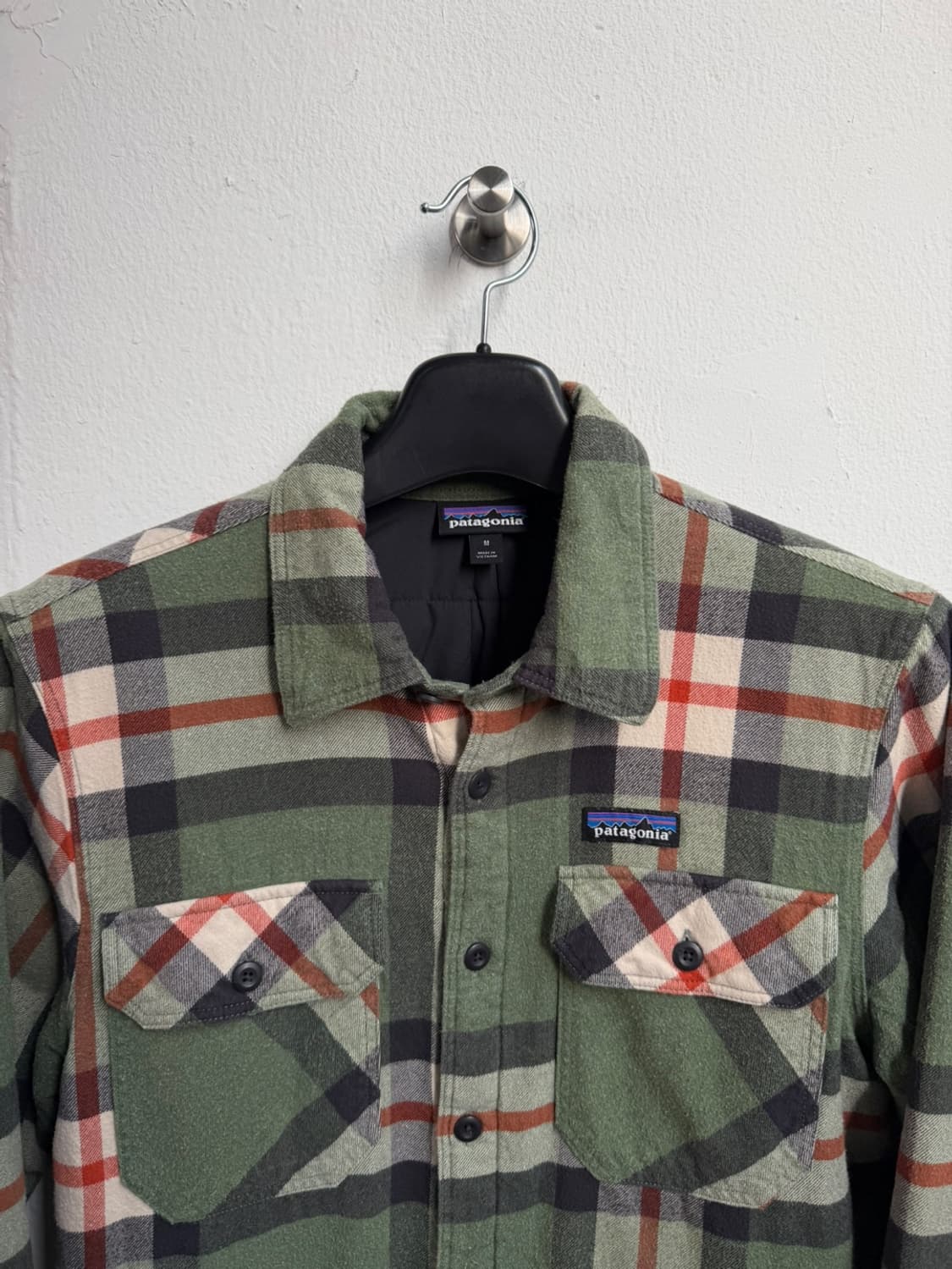 파타고니아 인슐레이트 미드웨이트 체크 셔츠  상품이미지1