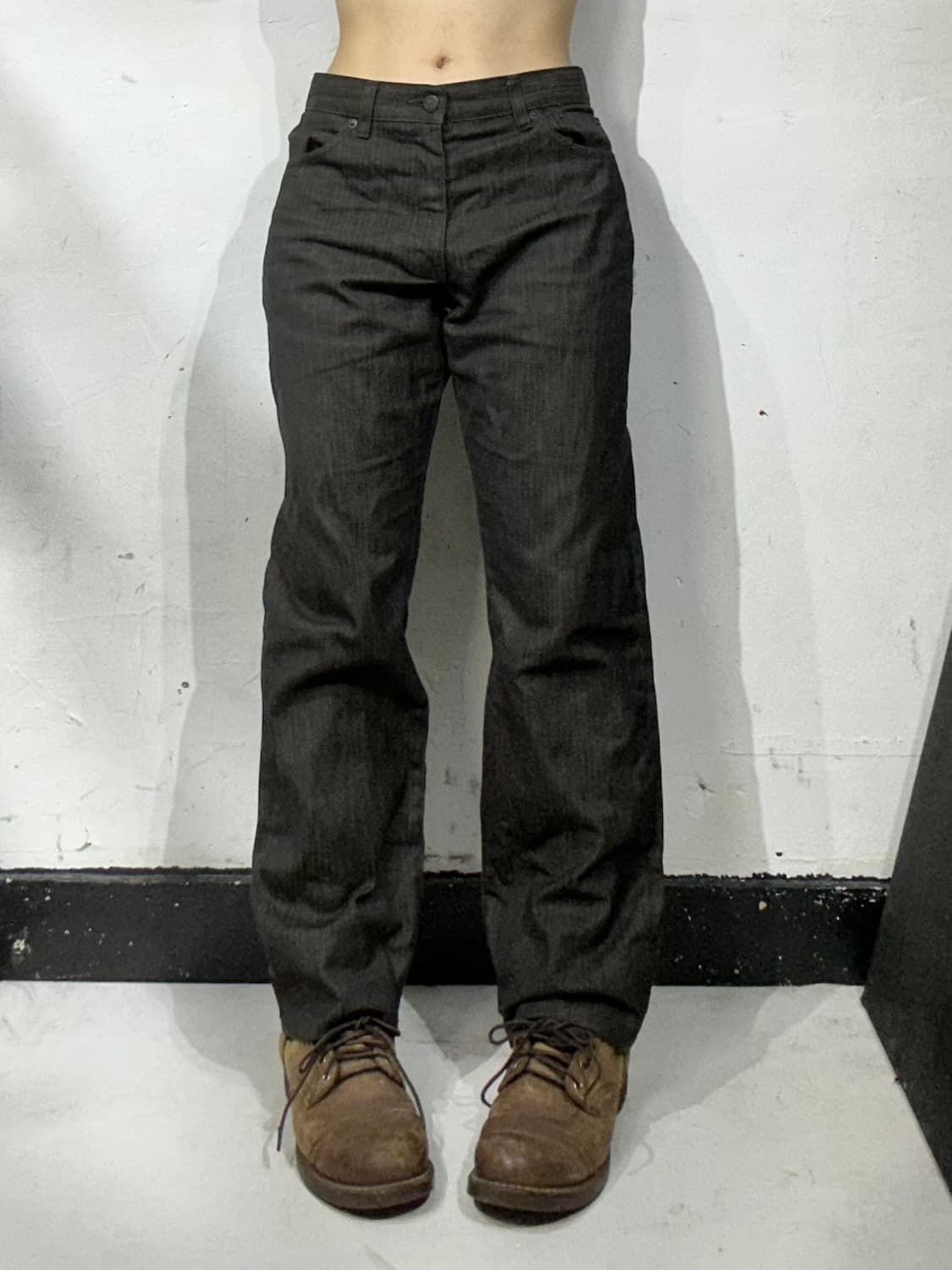 일본 빈티지 브라운 타케오 데님 팬츠  상품이미지2