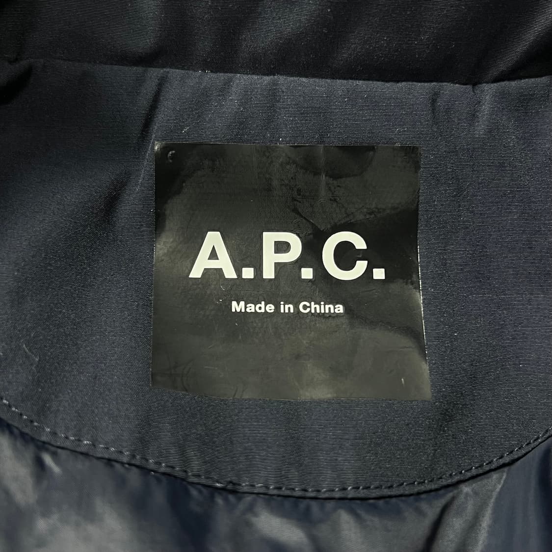 A.P.C. 아페쎄 Saul 누빔 코치 자켓 네이비 S 상품이미지3