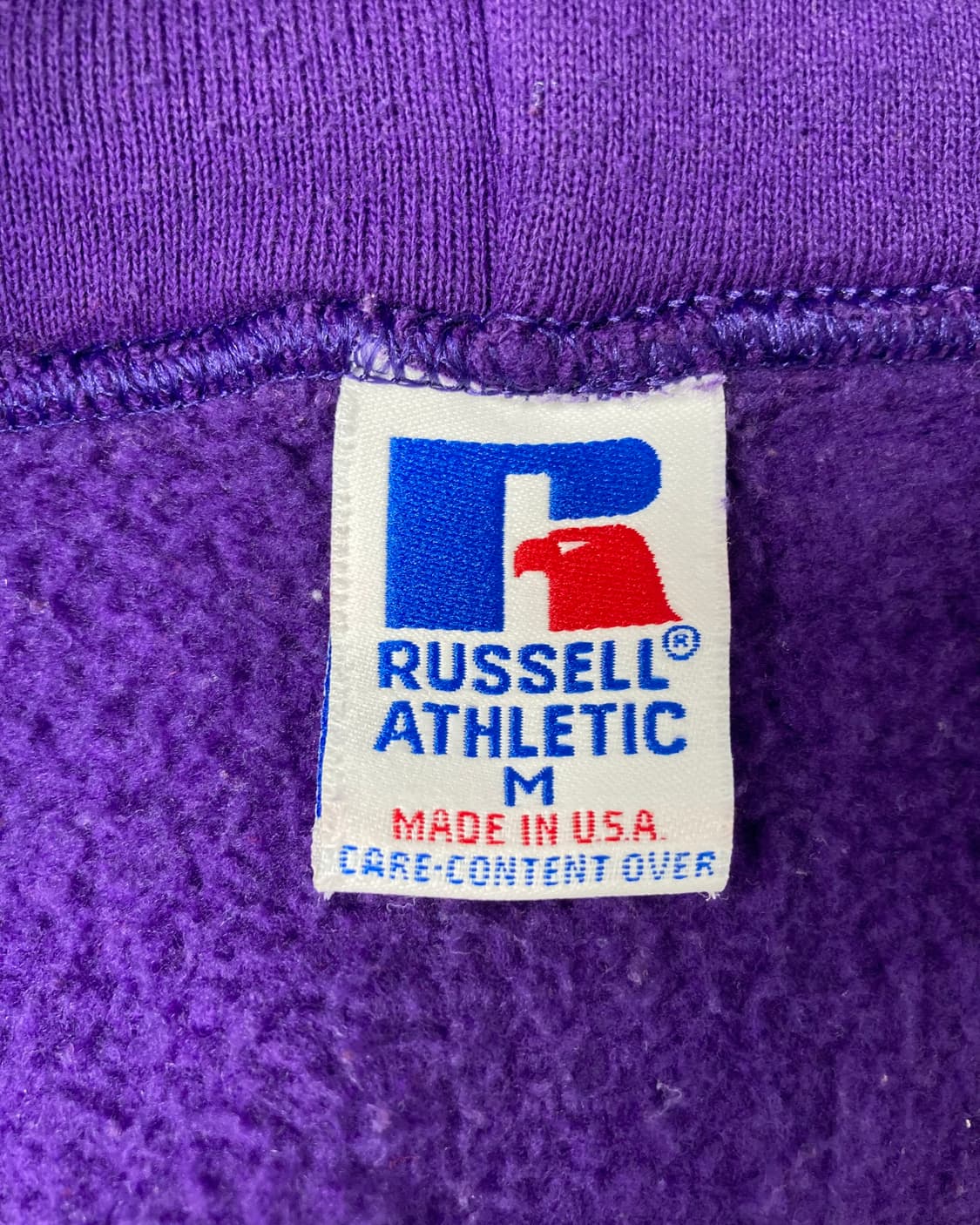 90s Russell Zip Up Hoodie (purple) 상품이미지3