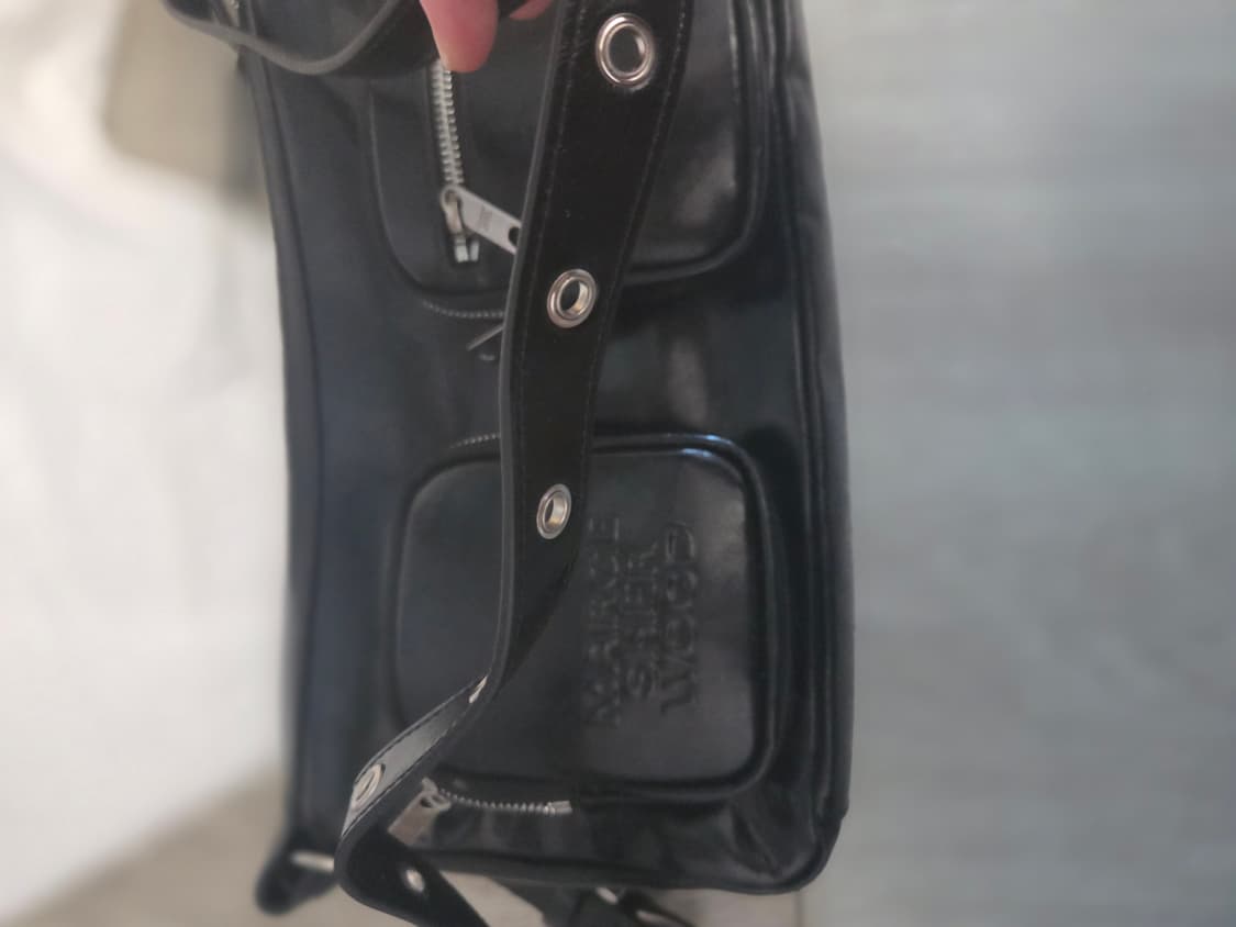 마지셔우드 아웃 포켓 호보 블랙  상품이미지10