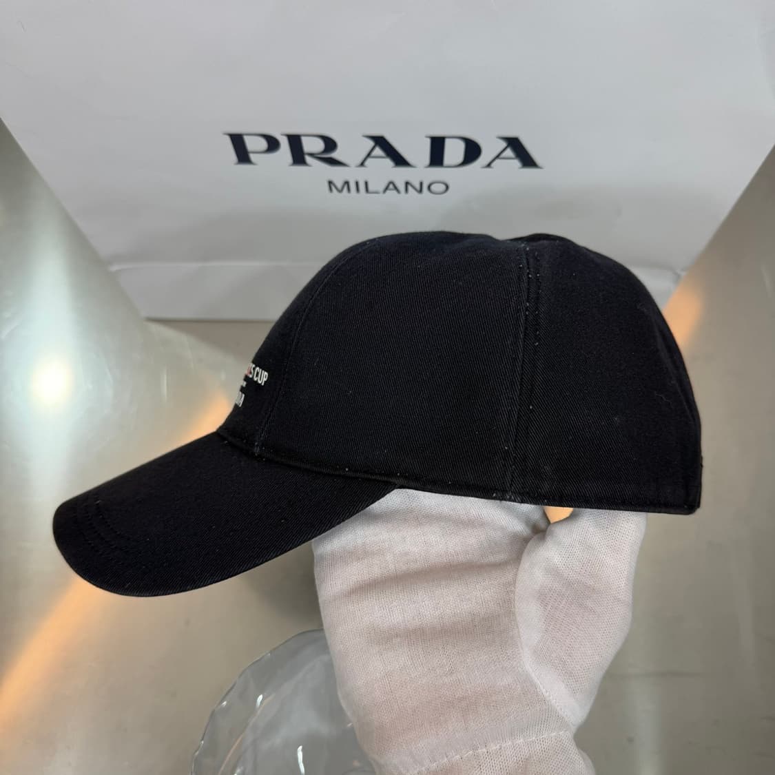 프라다 제36회 아메리카 컵 기념 한정판 볼캡 상품이미지3