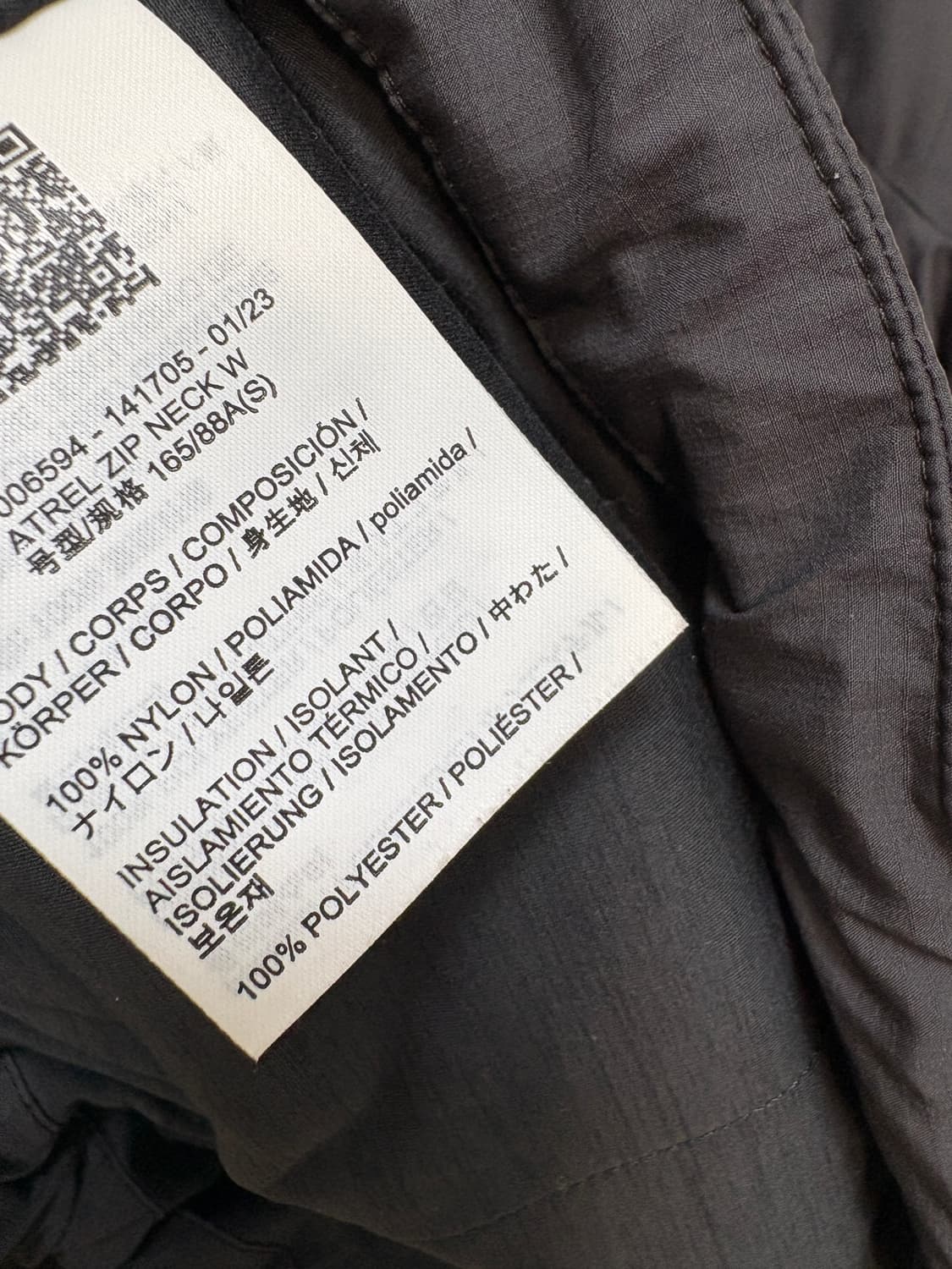 아크테릭스 아트렐 짚 넥 여성 ATREL ZIP NECK W 상품이미지5