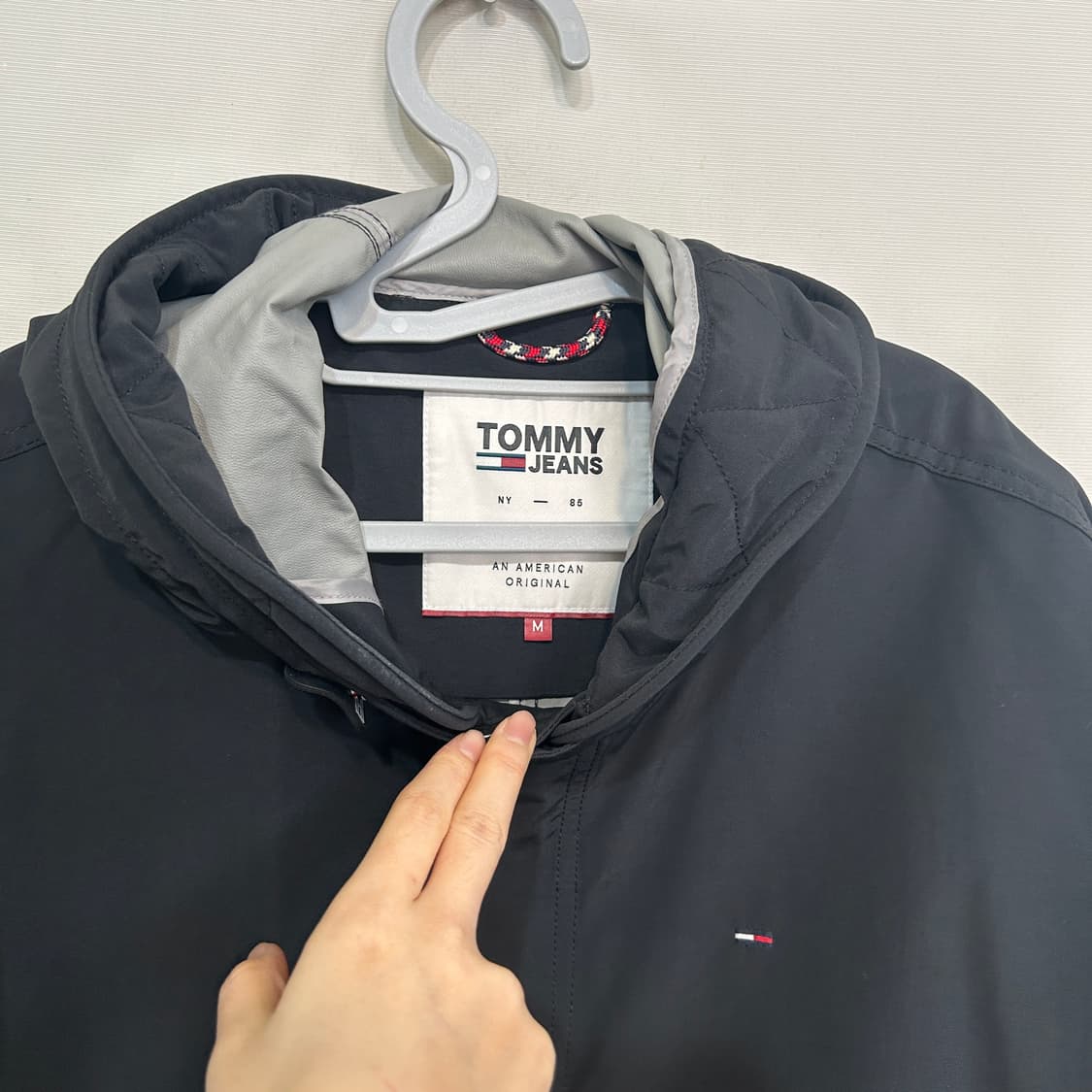 타미힐피거 골프 레인자켓 골프 바람막이 M 네이비 상품이미지2