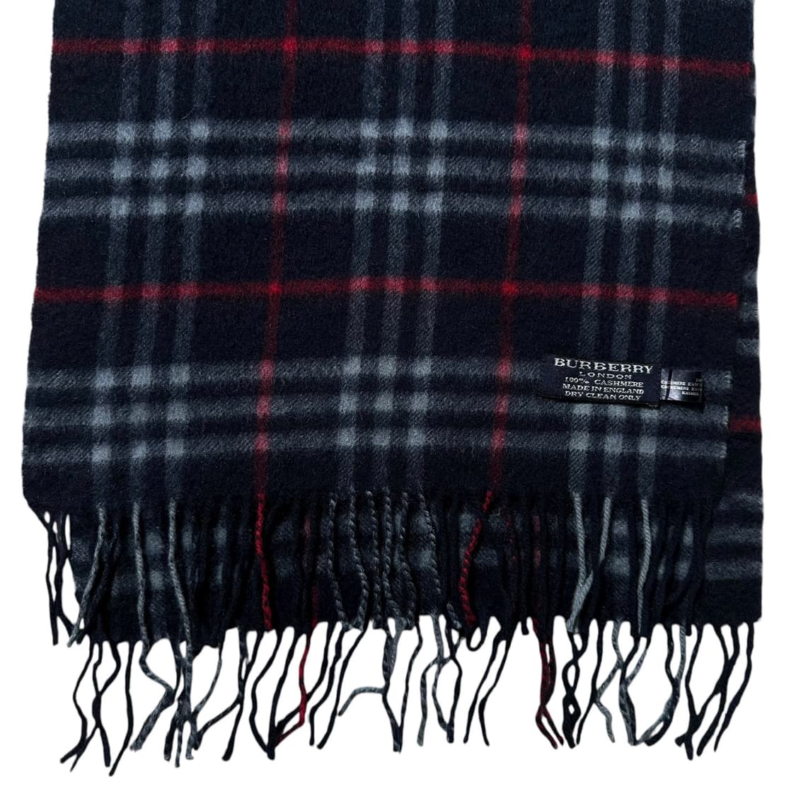 버버리 캐시미어 100% 체크 머플러 목도리 상품이미지1