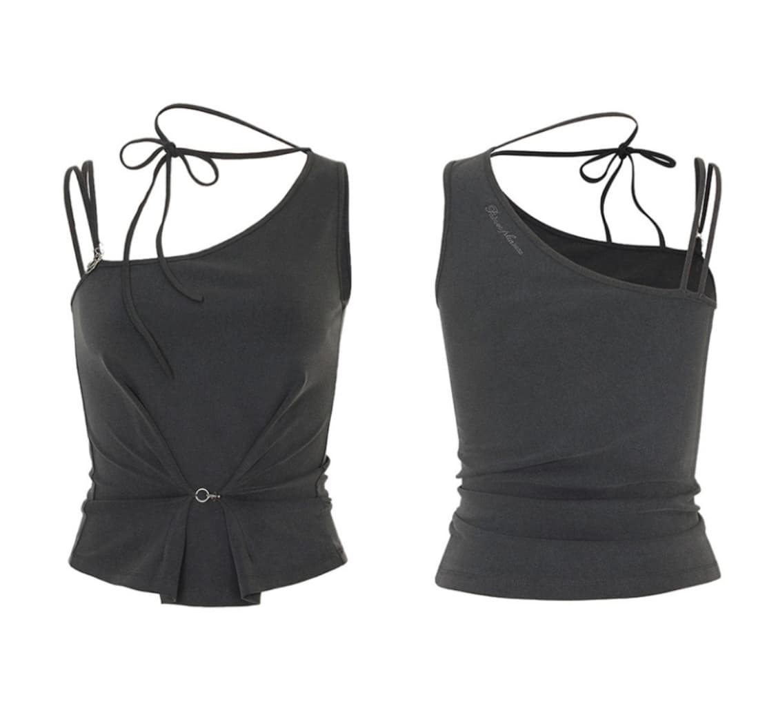 페인오어플레져 루비 후크 탑 차콜 s 새상품 상품이미지2