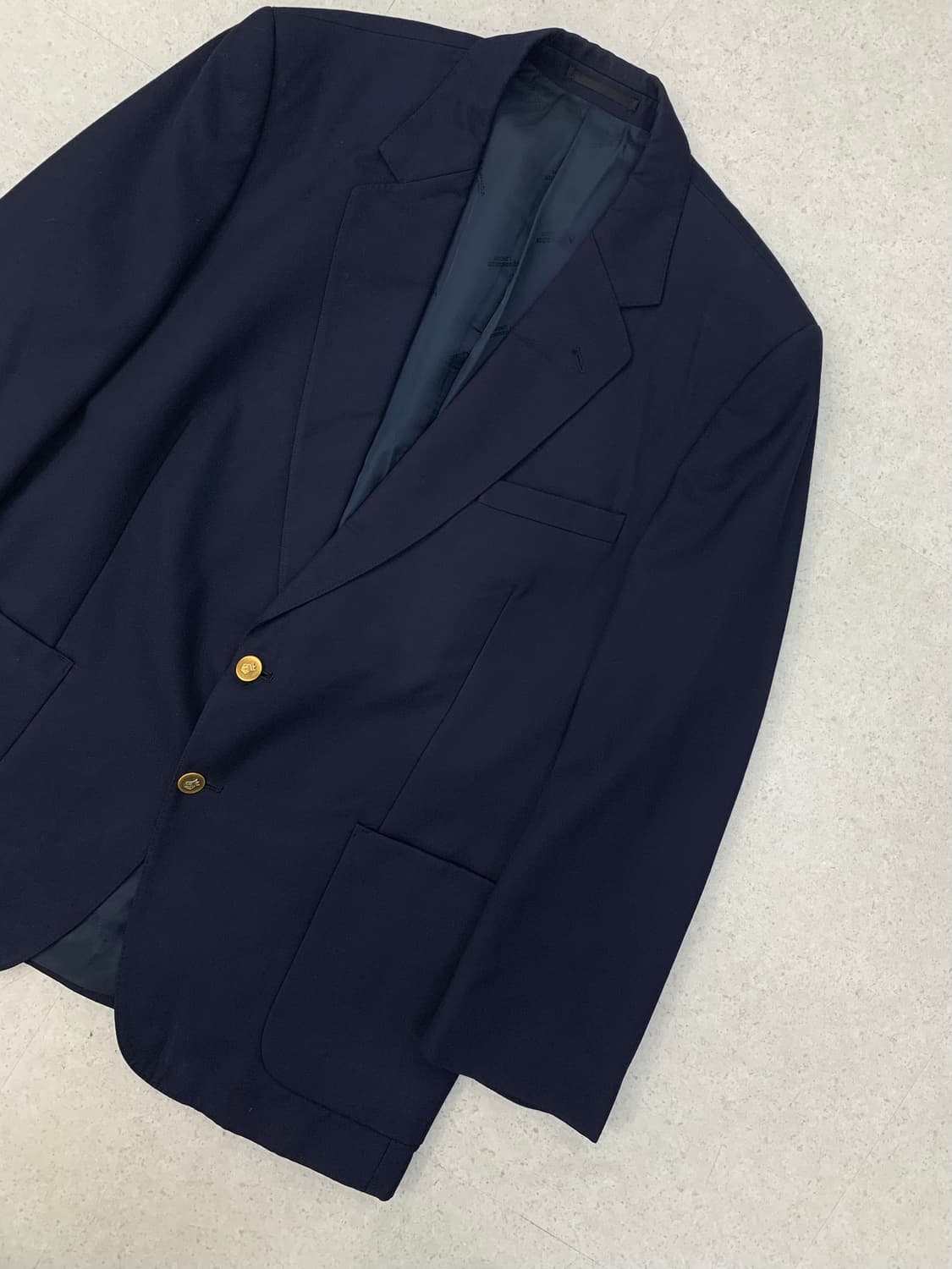 Aquascutum 아쿠아스큐텀 금장 싱글블레이저 상품이미지2