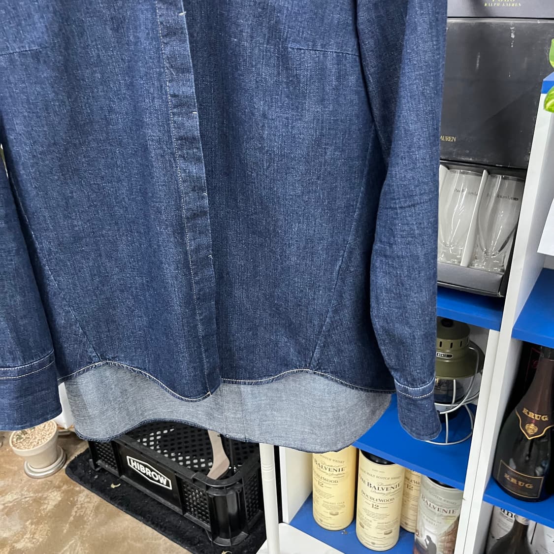 브루넬로쿠치넬리 우먼 데님셔츠 L 상품이미지4