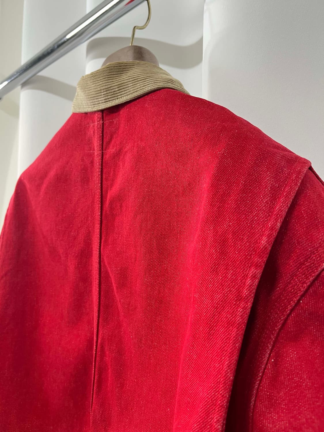 80's usa 폴로 랄프로렌 헤비캔버스 덩가리 데님 트러커 자켓 상품이미지7