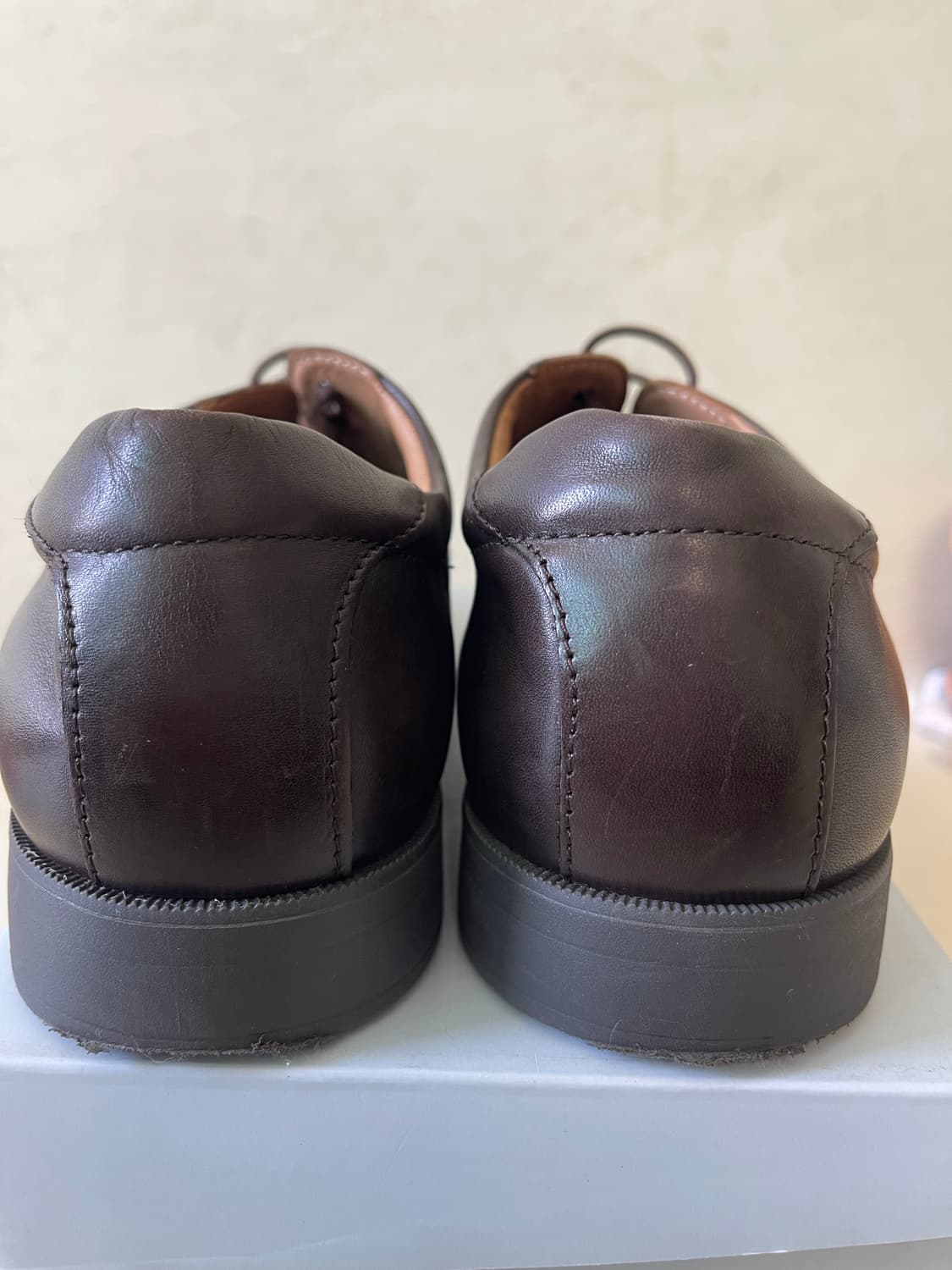 제옥스(GEOX) 힐스톤 와이드 정장화 U825DA 브라운 41(265) 상품이미지6