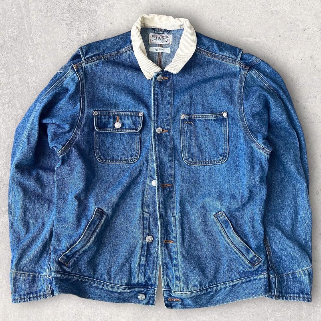 90s 폴로 덩가리 데님자켓 칸예 상품이미지2