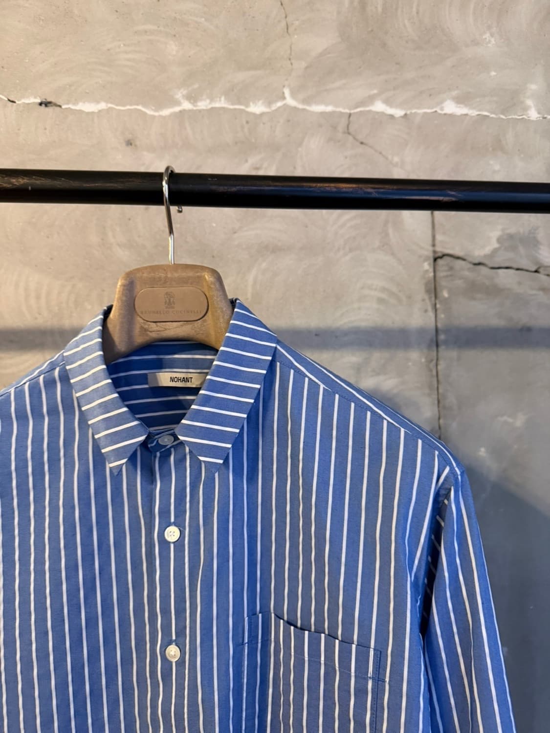 노앙 스트라이프 셔츠 100 상품이미지4