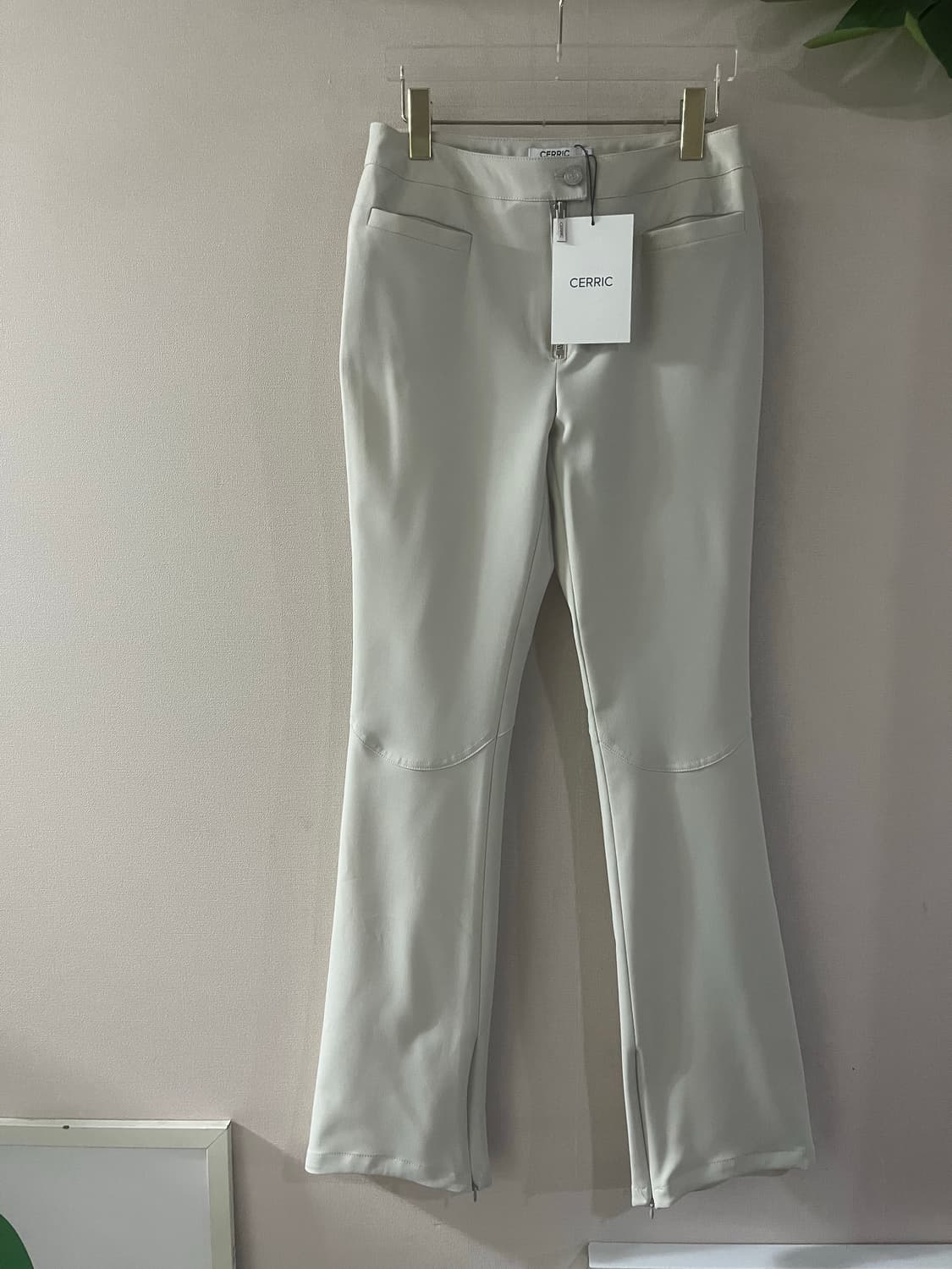 세릭 CERRIC front zipper slim pants(2size) 상품이미지5