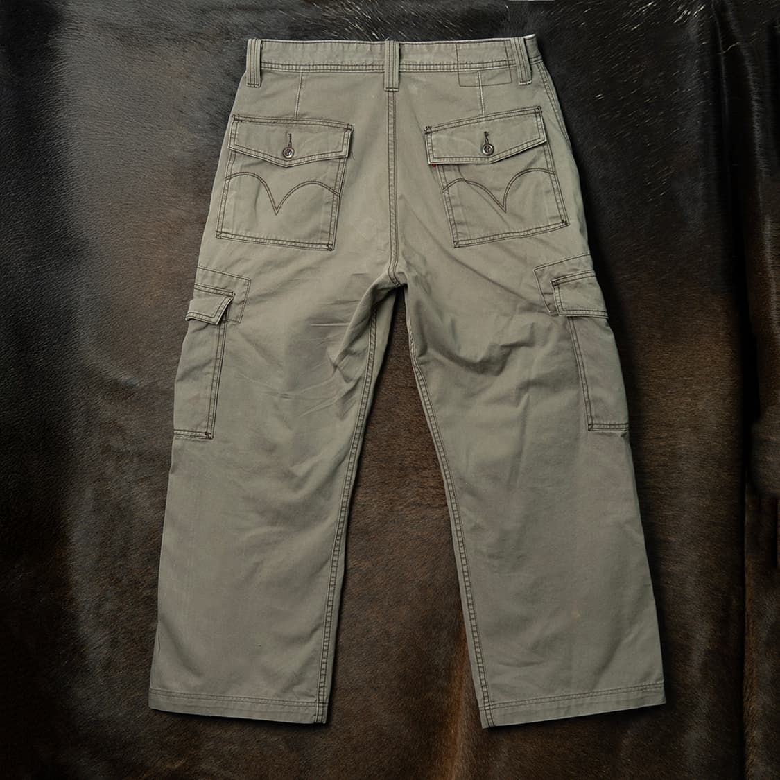 [32] 00s 리바이스 워크웨어 카고팬츠 올리브 MB-1351  상품이미지5