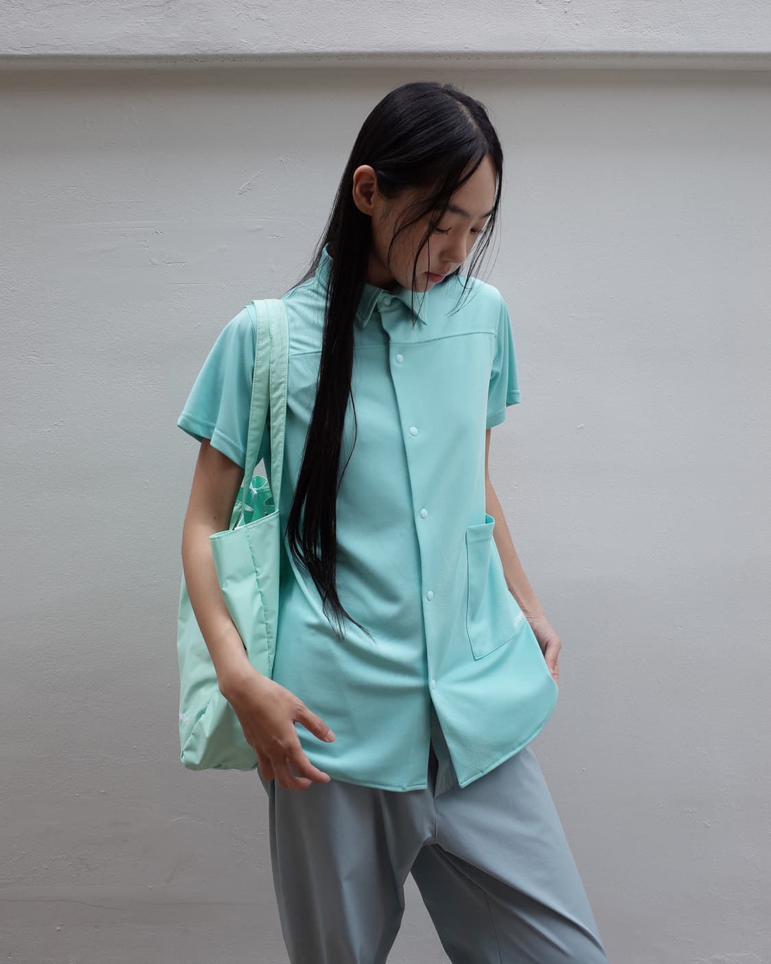 지초이컴포트 26-002 SHOULDER BAG (MINT) 상품이미지3