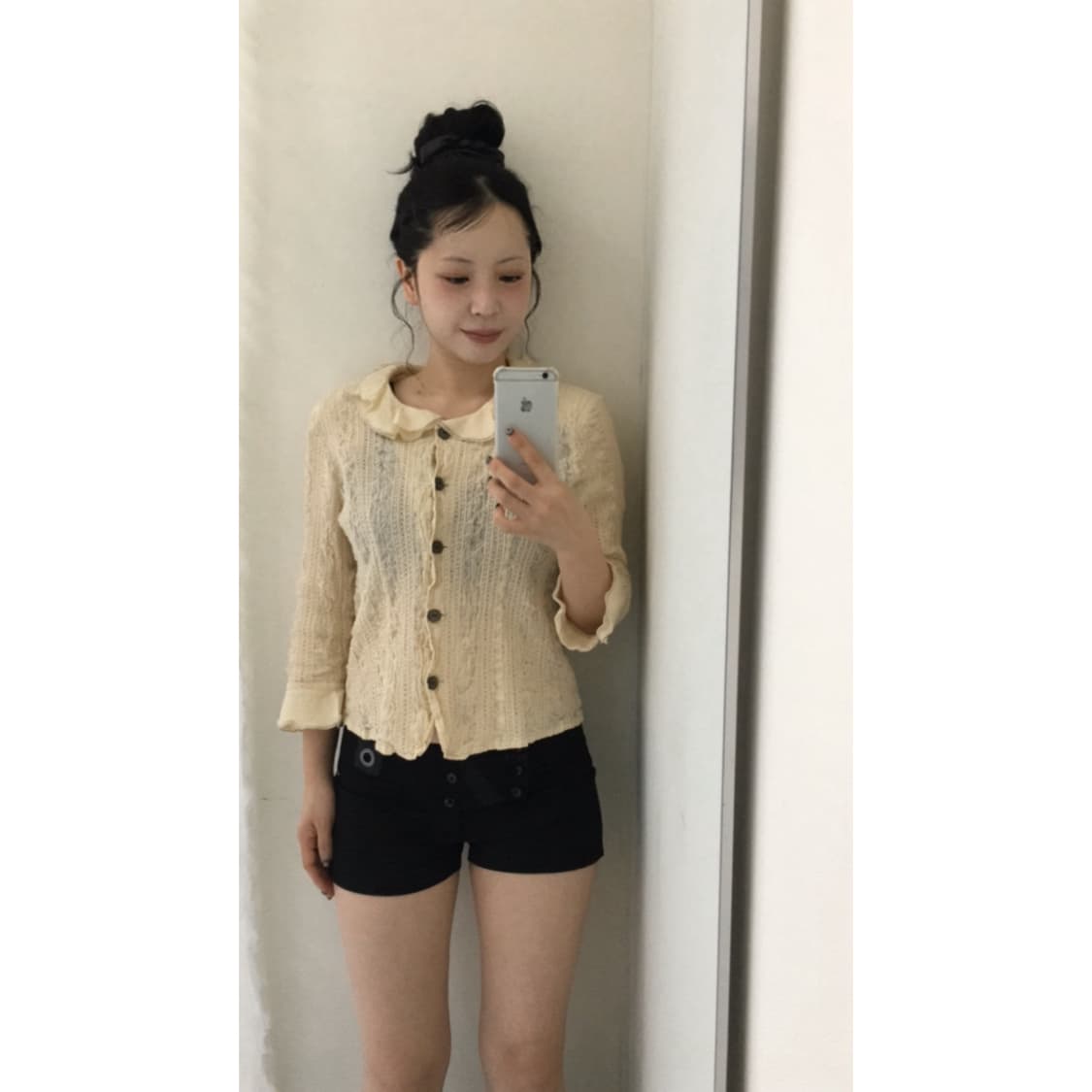 ruffle collar blouse 상품이미지7