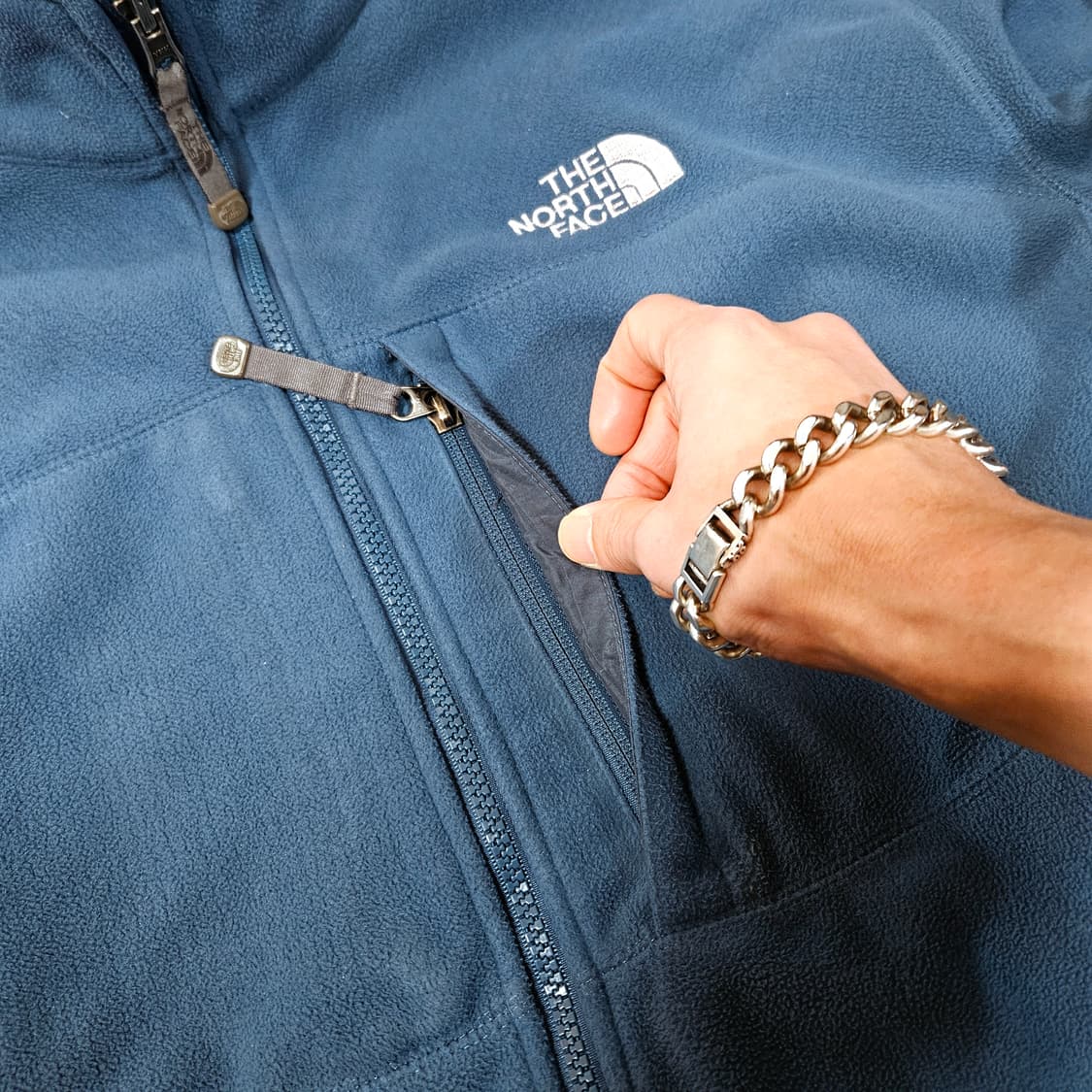 노스페이스 빈티지 글래시드 플리스 자켓 XL size 상품이미지4