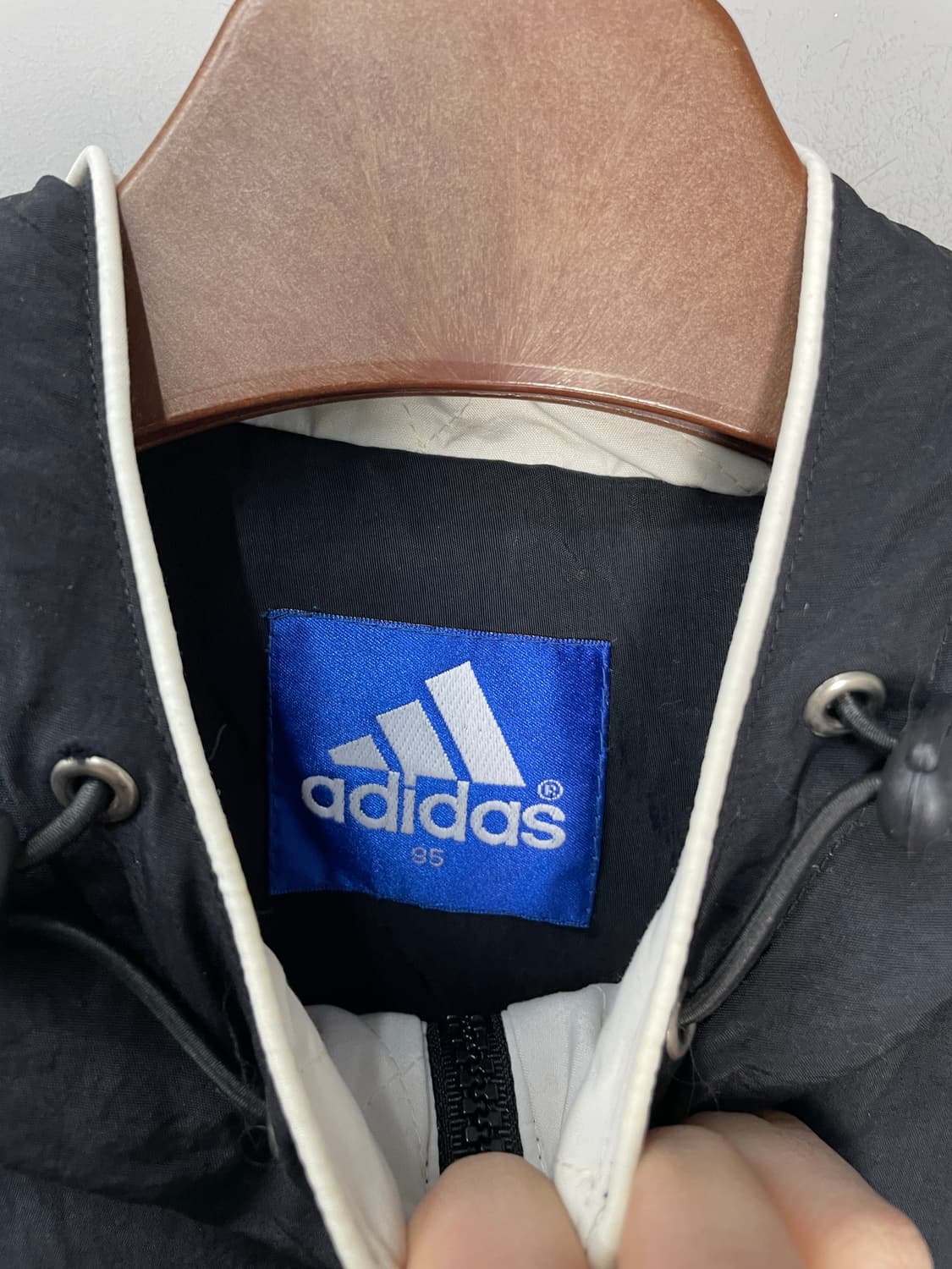 아디다스 올드스쿨 후드 바람막이 자켓 H1654 상품이미지6