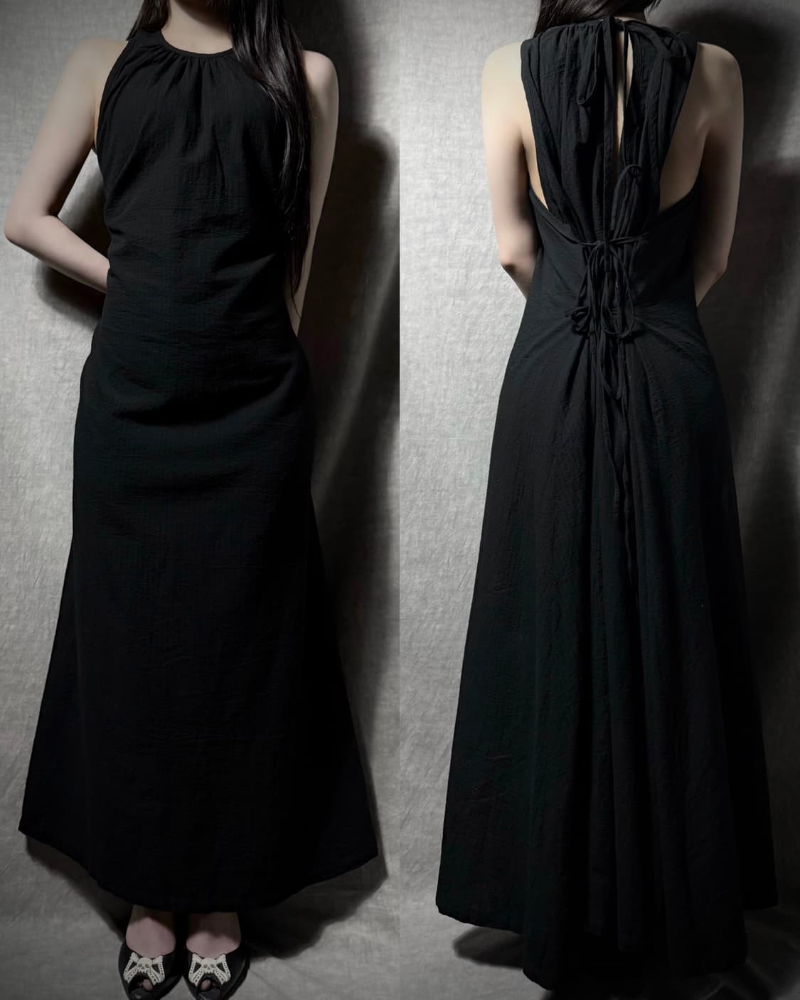 TOUS LES DEUX ENSEMBLE Back LaceUp Dress 상품이미지1