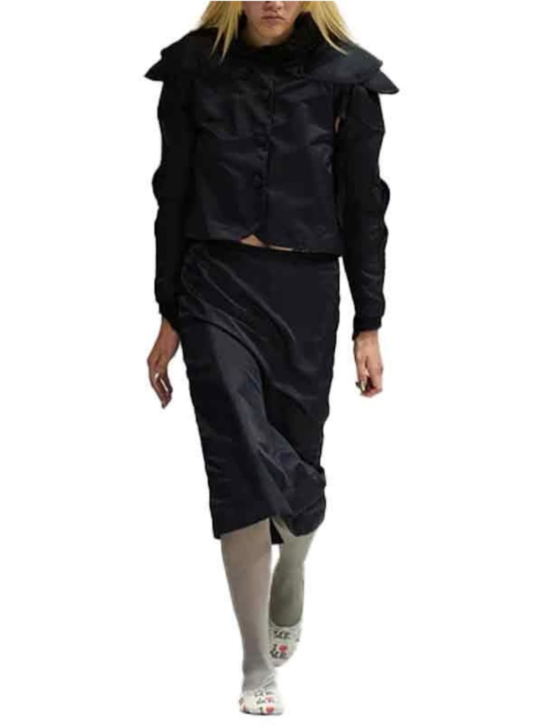 Ashley williams 블랙 블레이저 패딩 자켓 상품이미지5