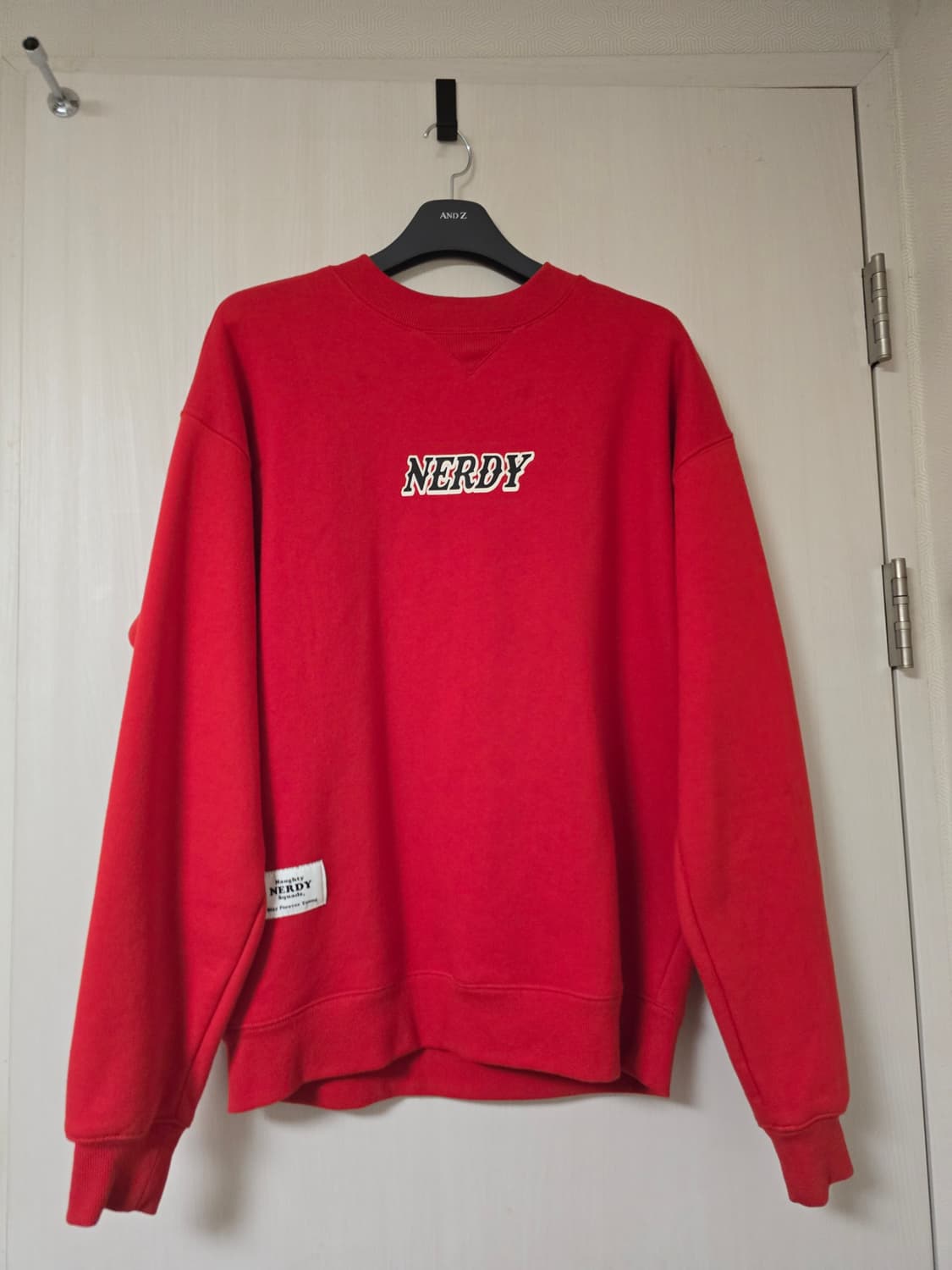 널디 오버핏 기모 도톰 맨투맨 L 상품이미지1