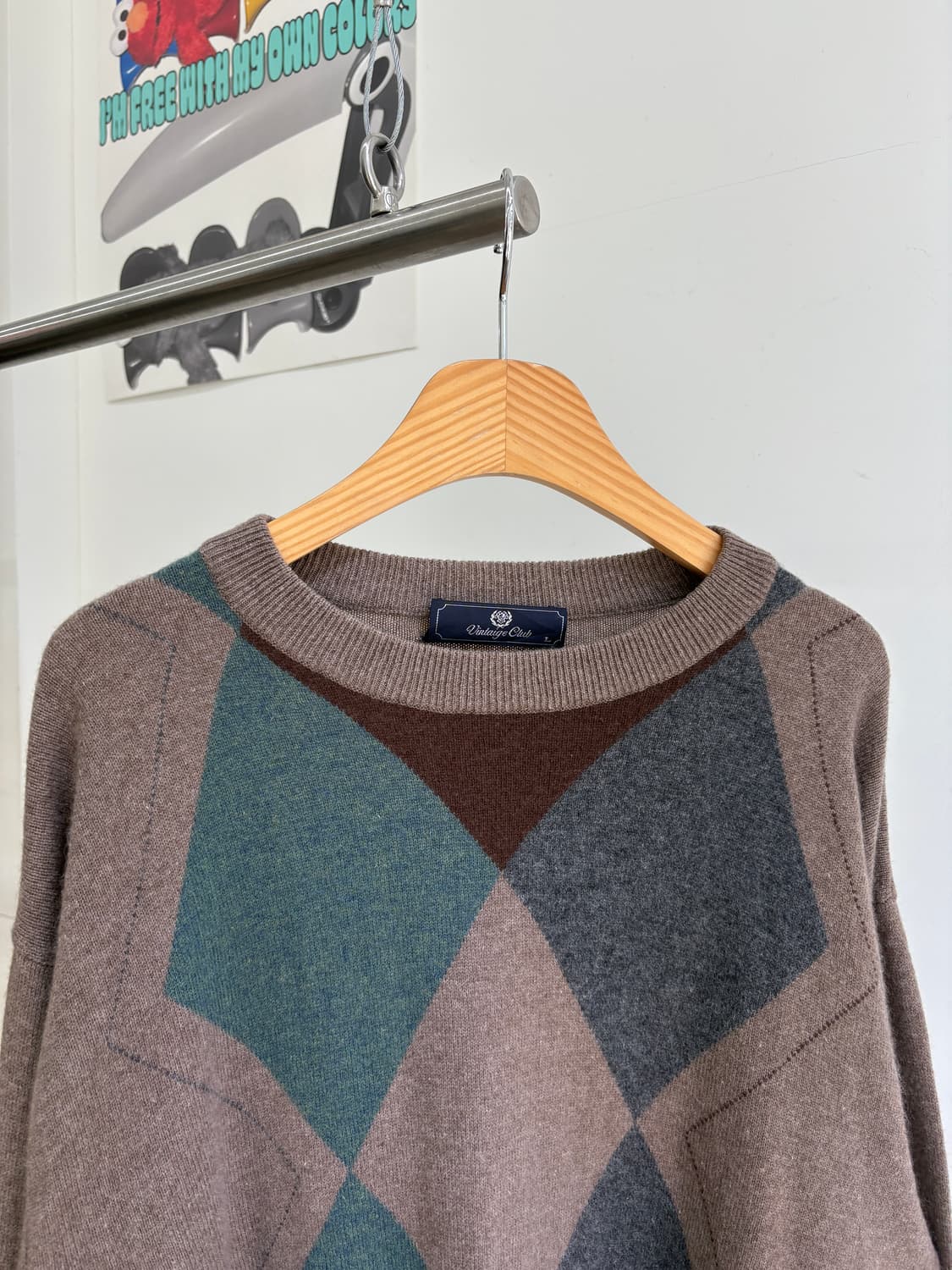 VINTAGE CLUB (CASHMERE 100%) 니트 상품이미지2