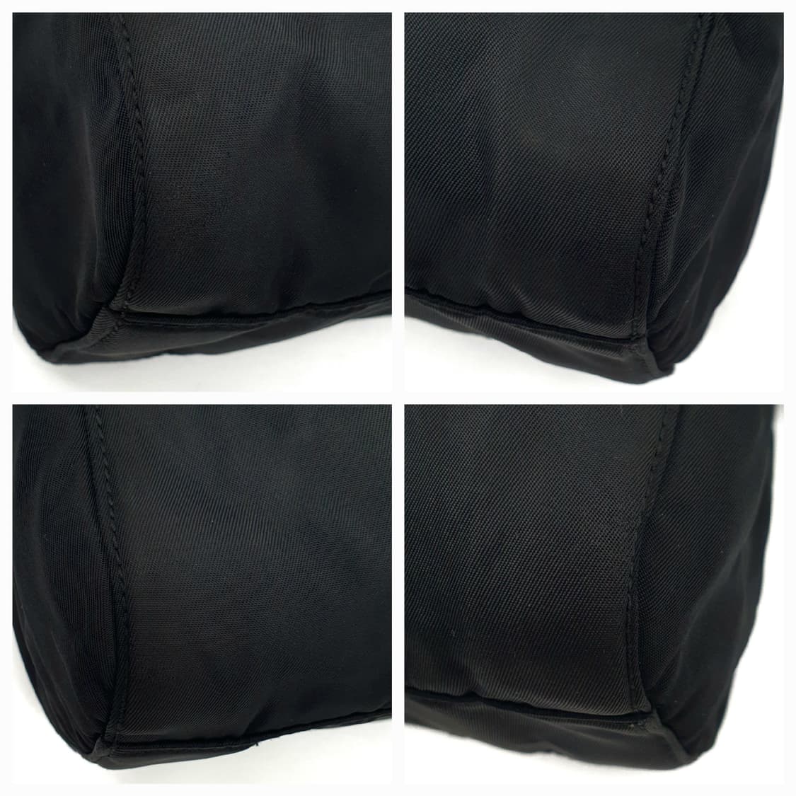 프라다 삼각로고 은장 체인 블랙 숄더백 상품이미지9