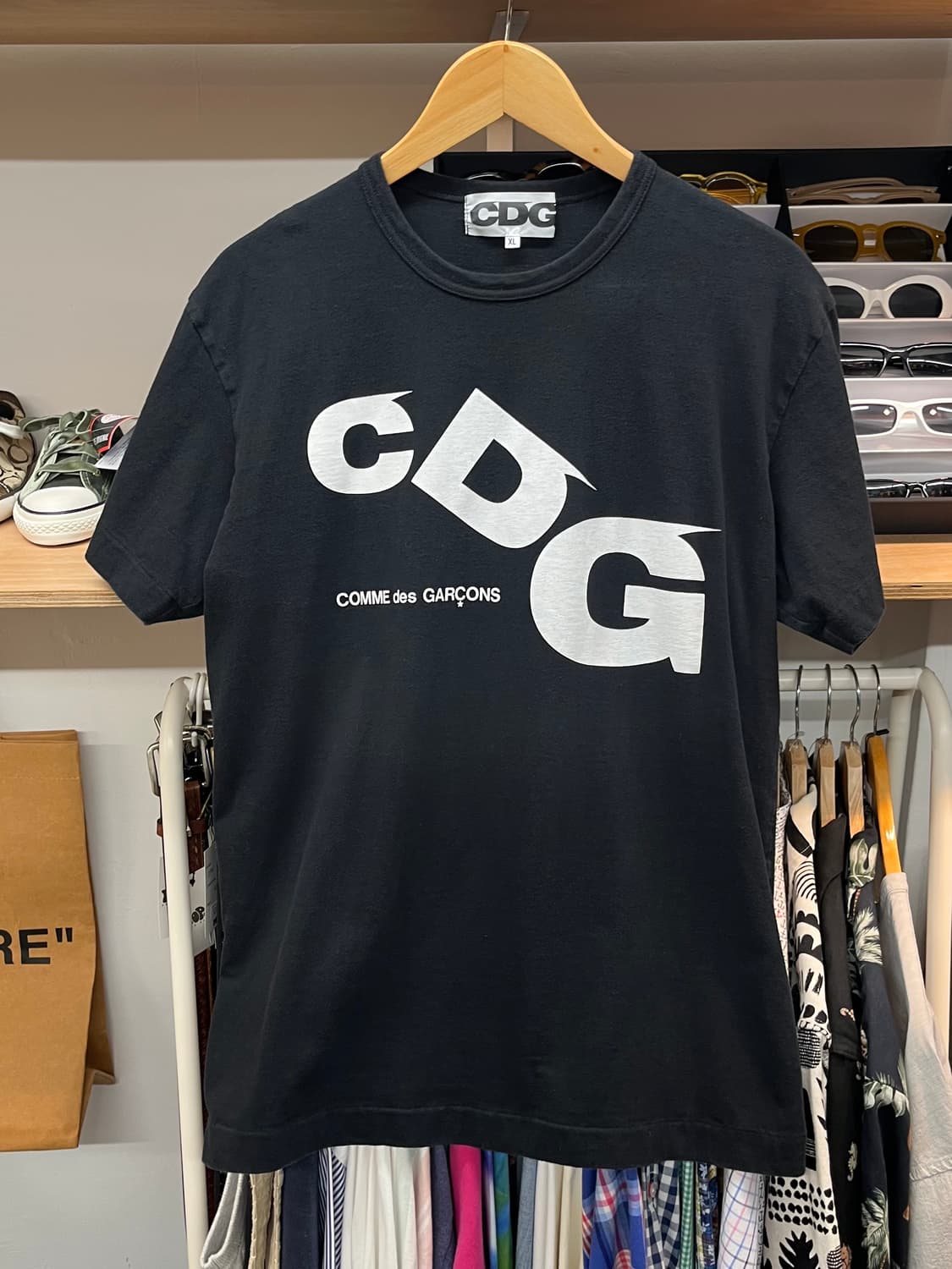 [100] 꼼데가르송 CDG 반팔티 XL  상품이미지1