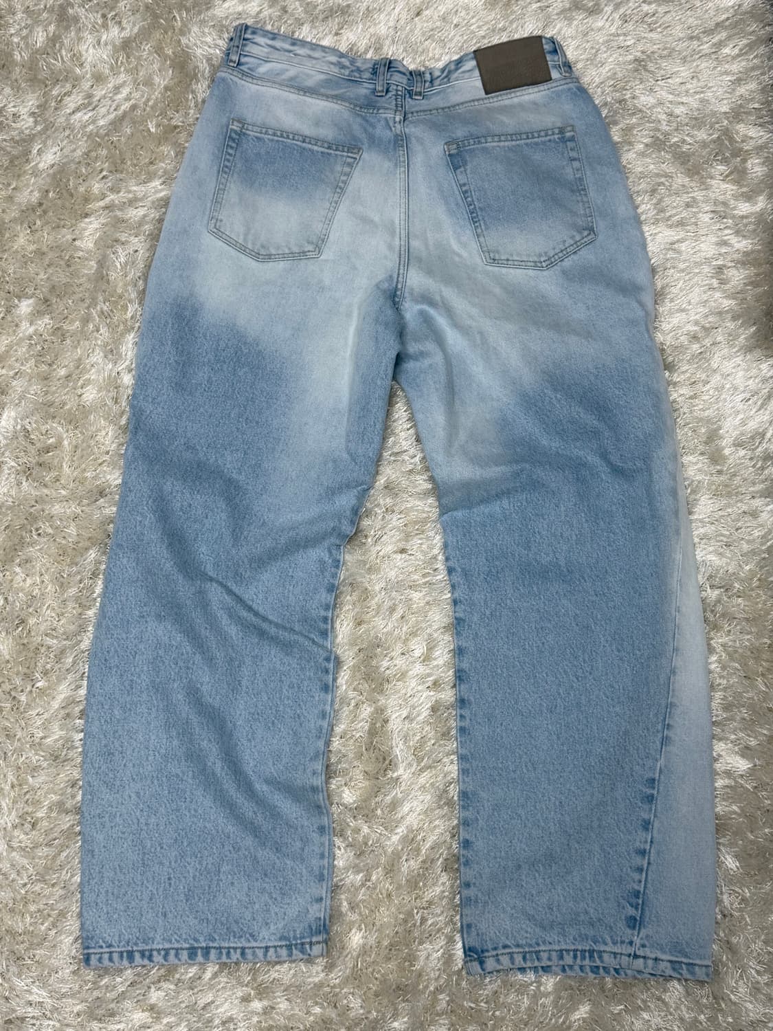 Zara 그라데이션 배기핏 진 상품이미지2